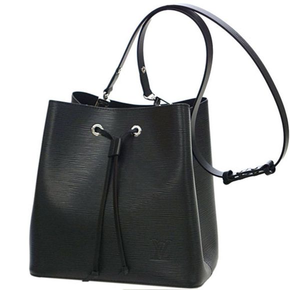 Louis Vuitton Epi Neonoe Noir Shoulder Bag Black - Picture 2 of 12